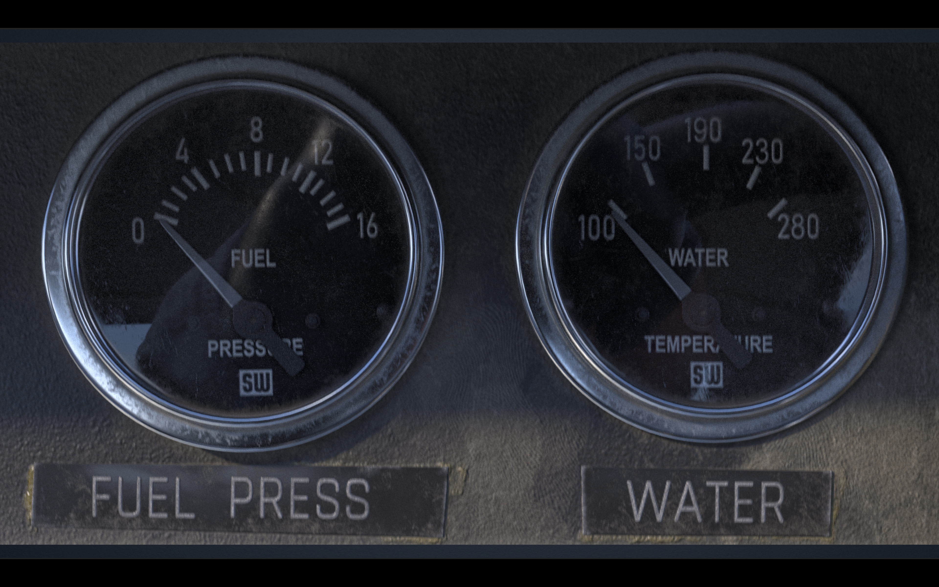 The Yard provided VFX for Ford v Ferrari including the work on the car dashboard, with counter overlays, finger prints, buttons, aso