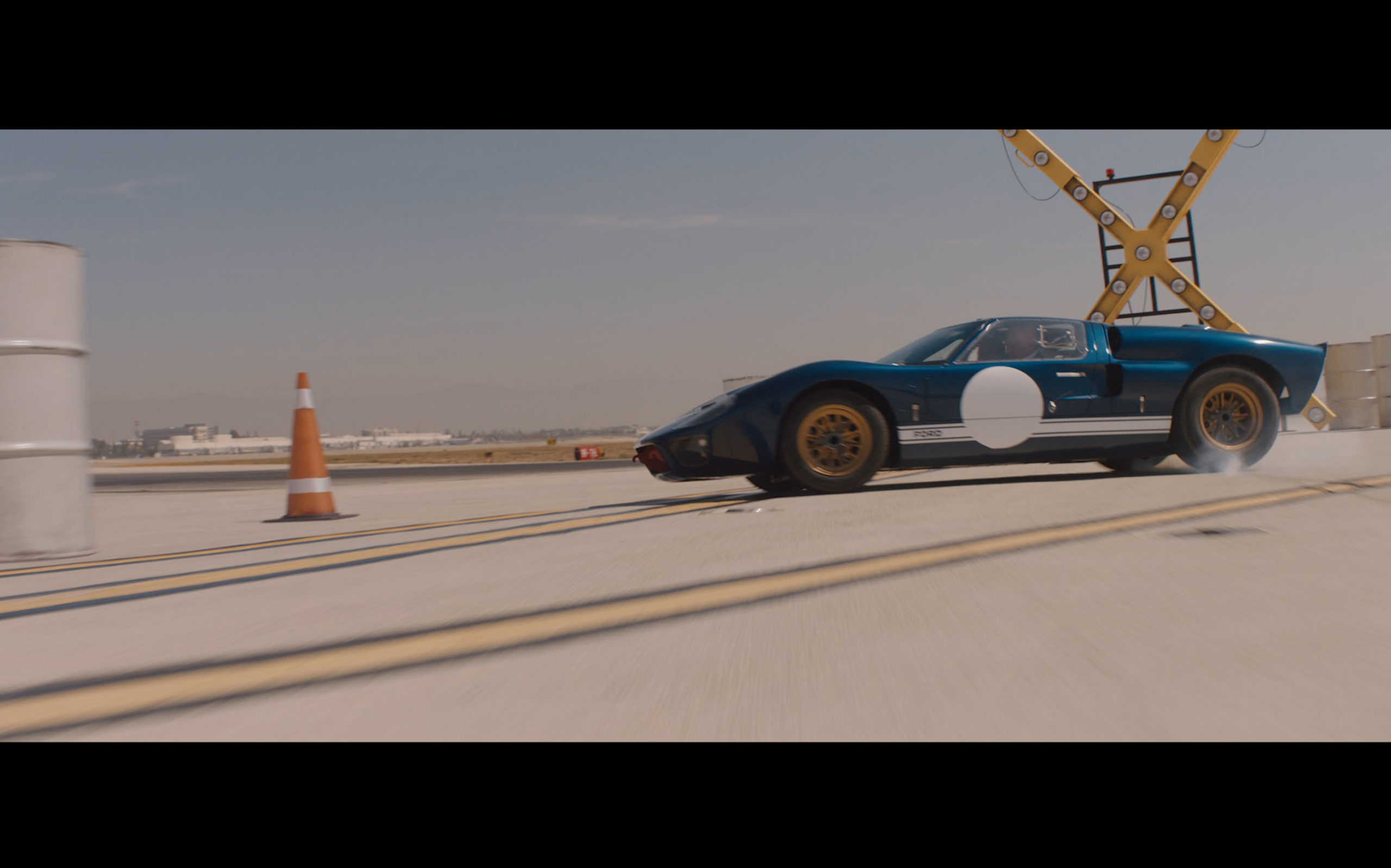 The Yard provided VFX work on Ford v Ferrari by recreating CG environment backgrounds with CG assets.