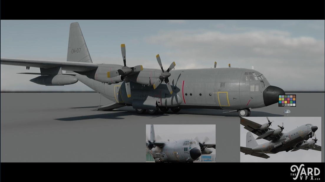 For "The Gray Man", France-based VFX studio designed and animated a full CG plane.