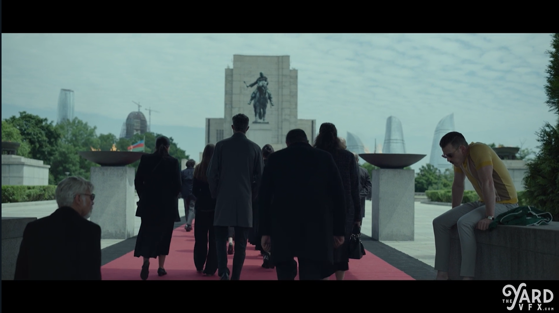 For "The Gray Man", the France-based VFX studio The Yard was in charge of creating 8 CG environments including skylines.