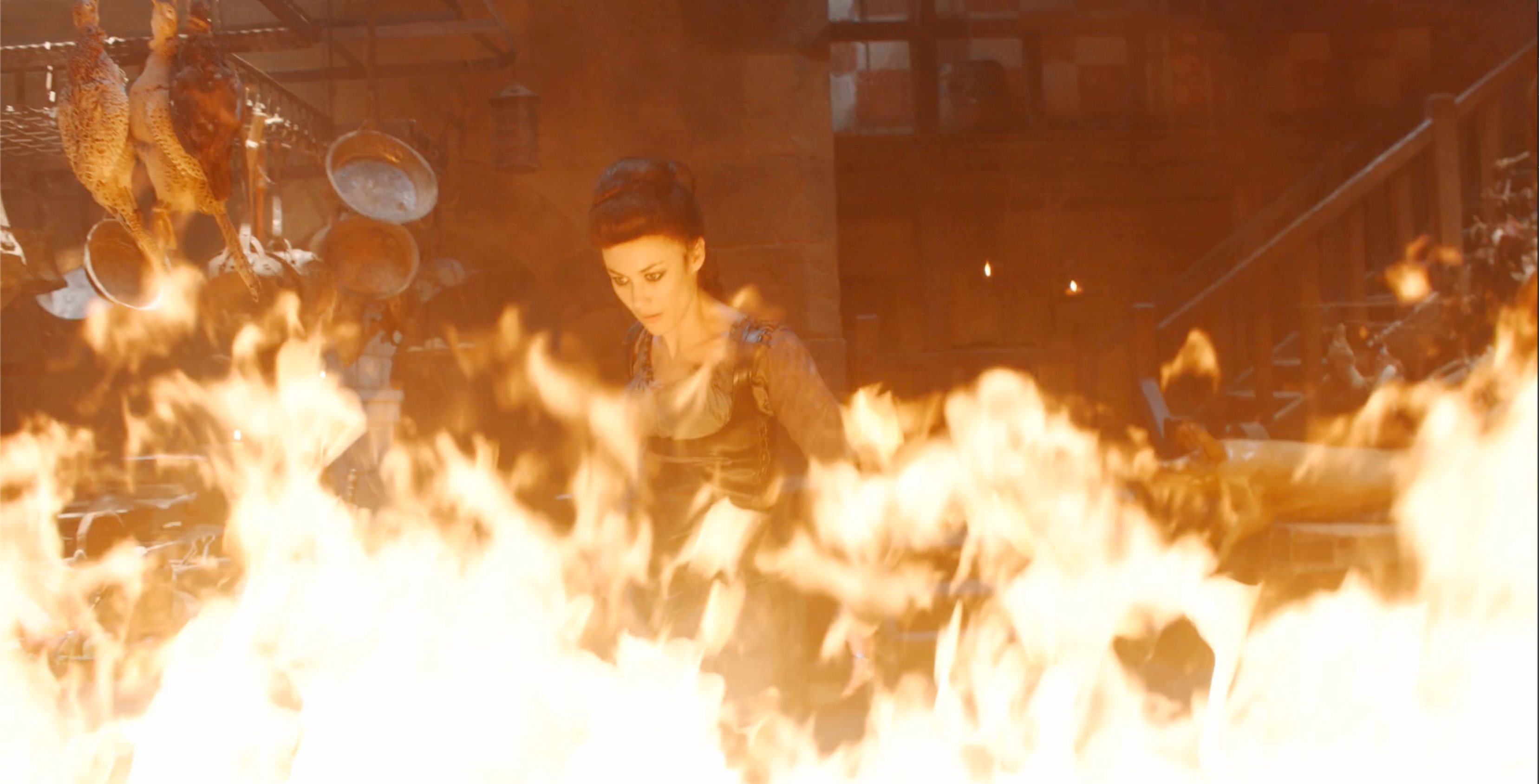 CG fire done for The Princess by the FX team of the Yard VFX, headed by Fabian Nowak