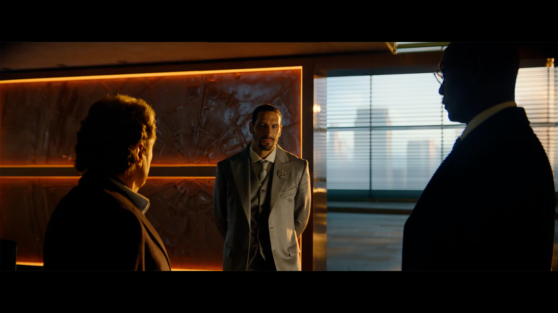 Final shot of John Wick : Chapter 4 featuring CG skyline set inlay made by The Yard VFX