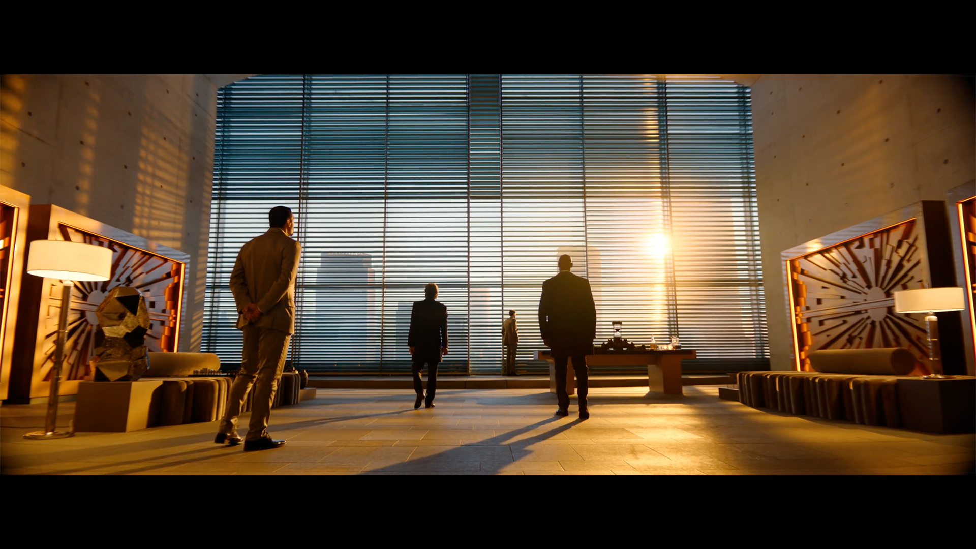 Final shot of John Wick : Chapter 4, featuring CG skyline set inlay made by The Yard VFX