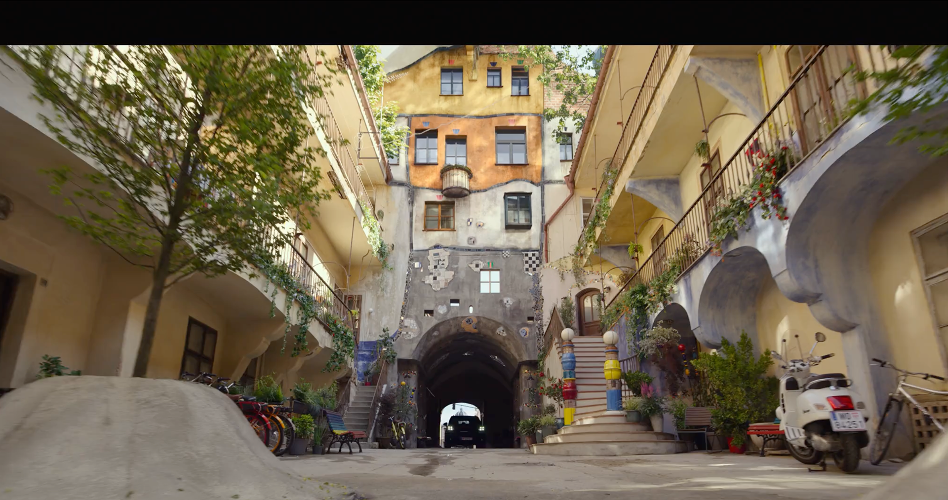 Final shot of set for The Gray Man (Netflix) with VFX by The Yard