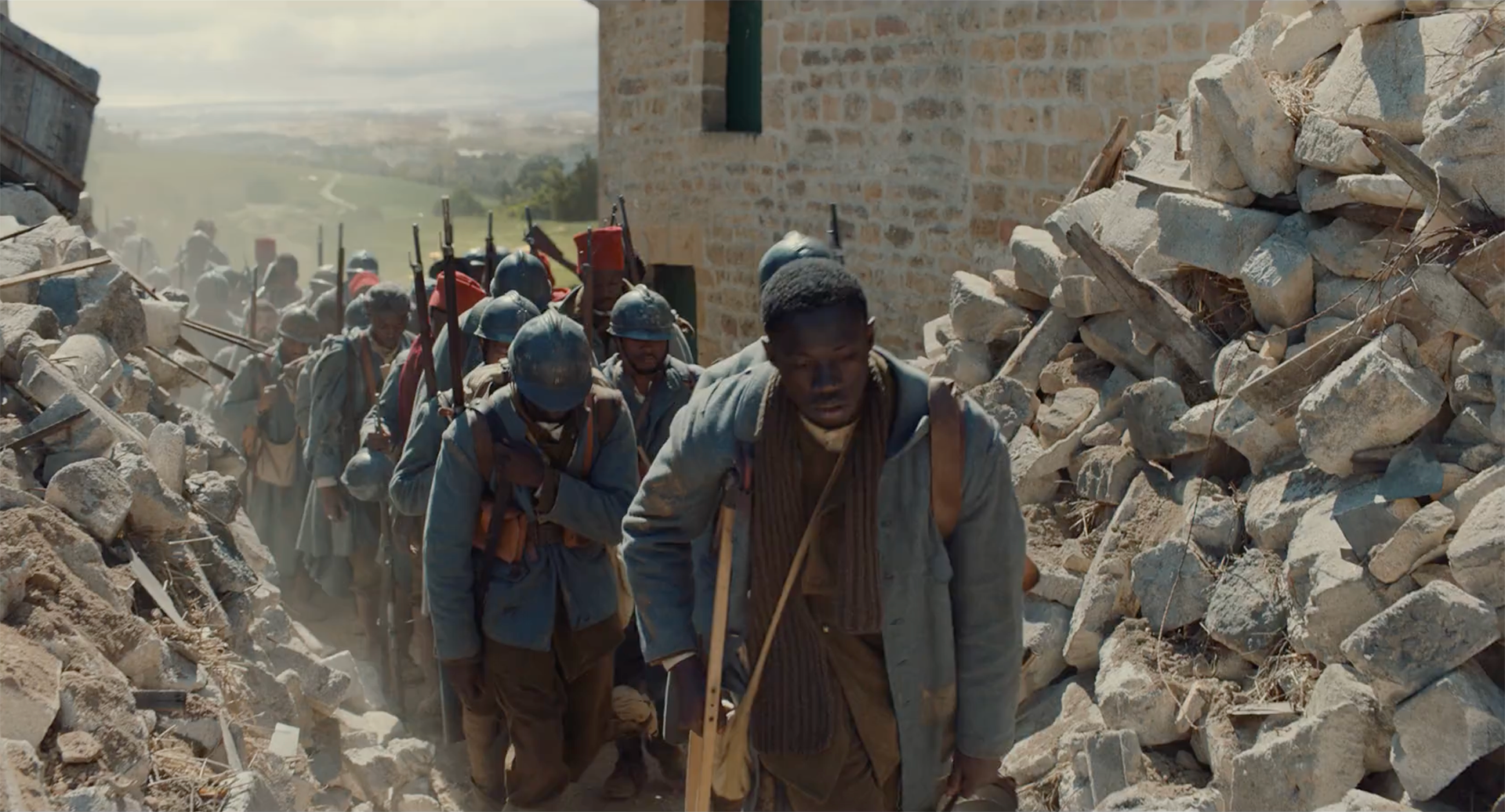 Final shot for Father and Soldier, directed by Mathieu Vadepied, VFX by The Yard