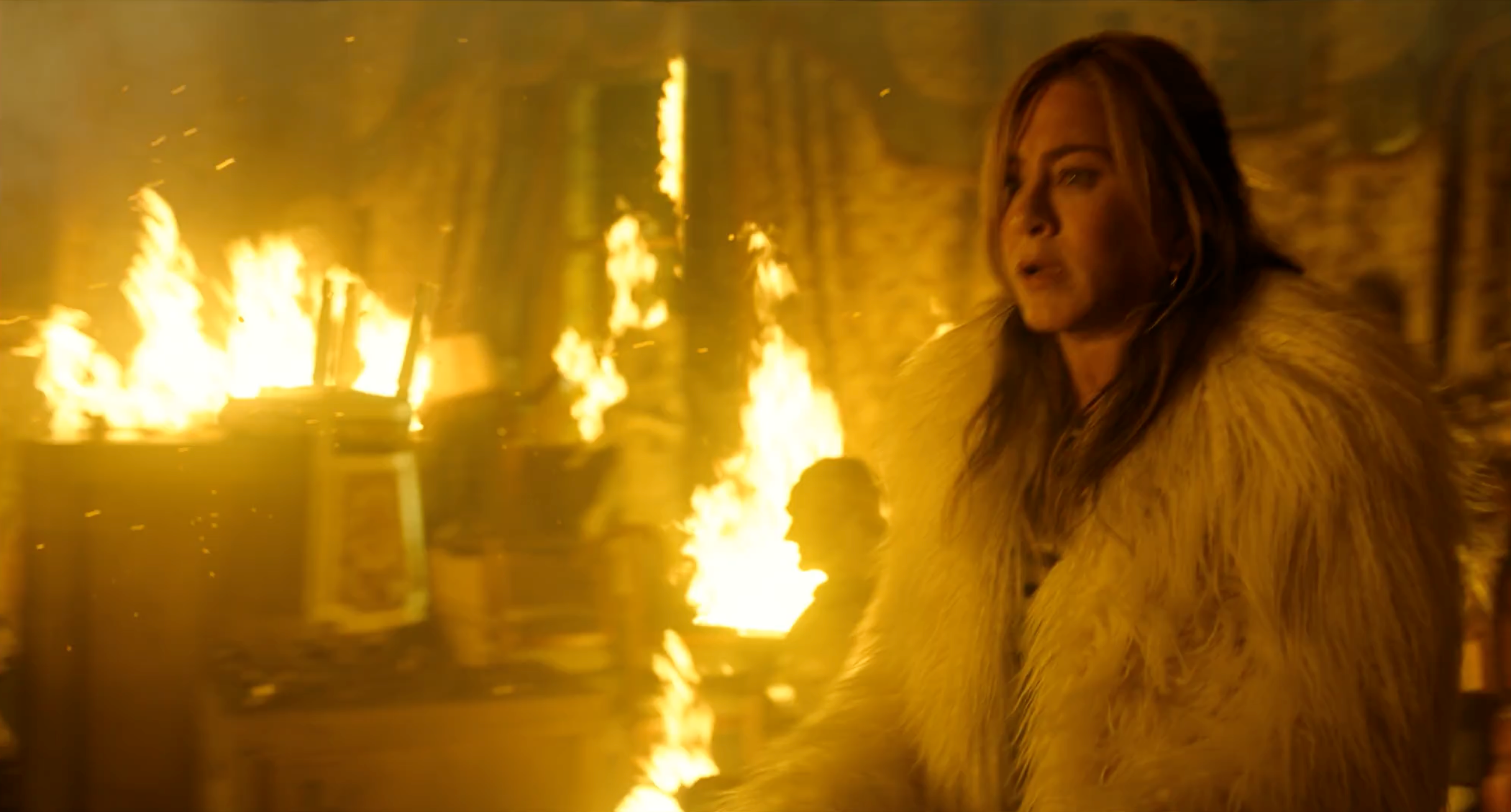 Netflix 's Murder Mystery 2 showcases many explosion shots, requiring CG fire effects and simulations from The Yard VFX.