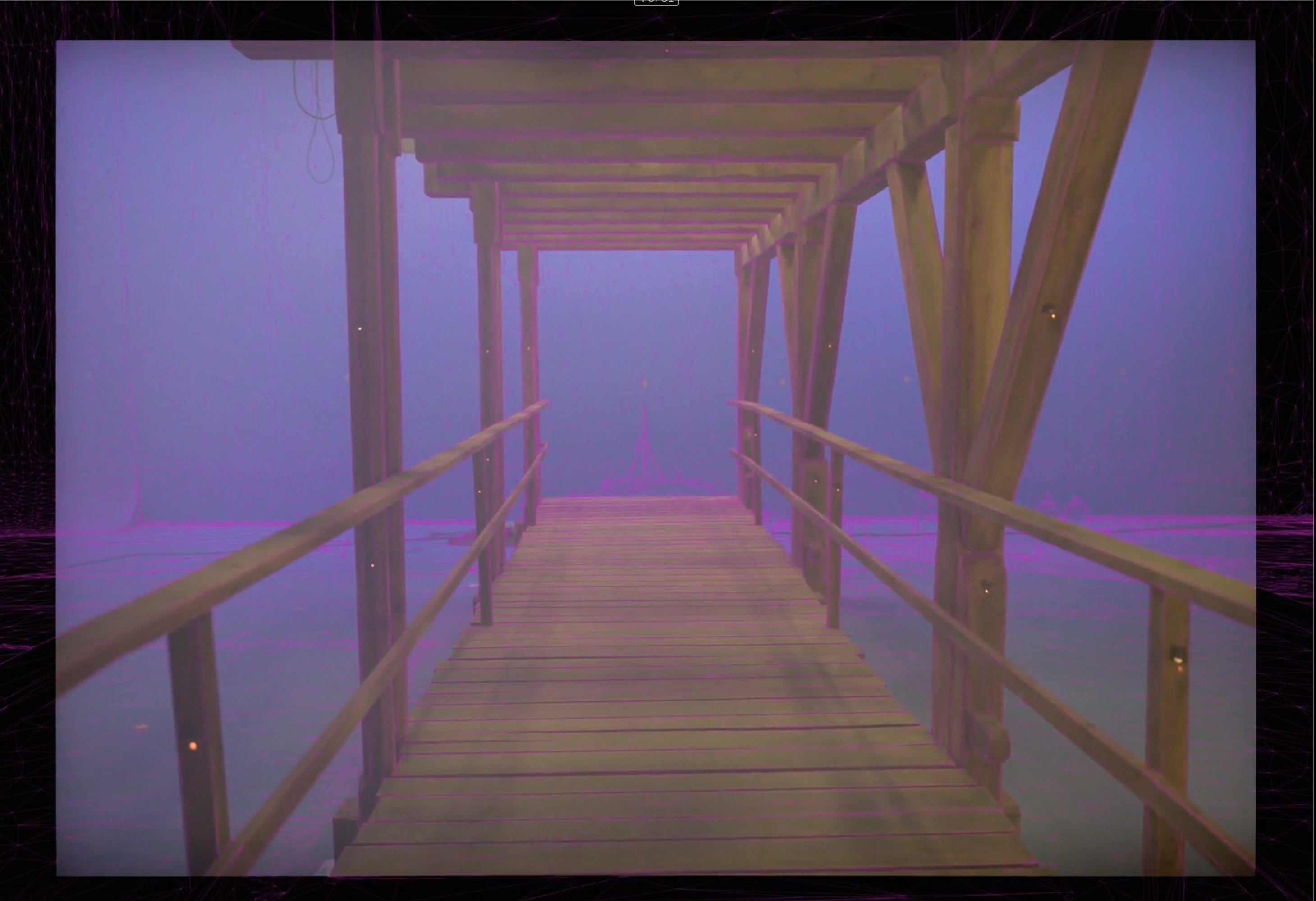 CG set for Notre Dame, the new Netflix series, done by The Yard VFX