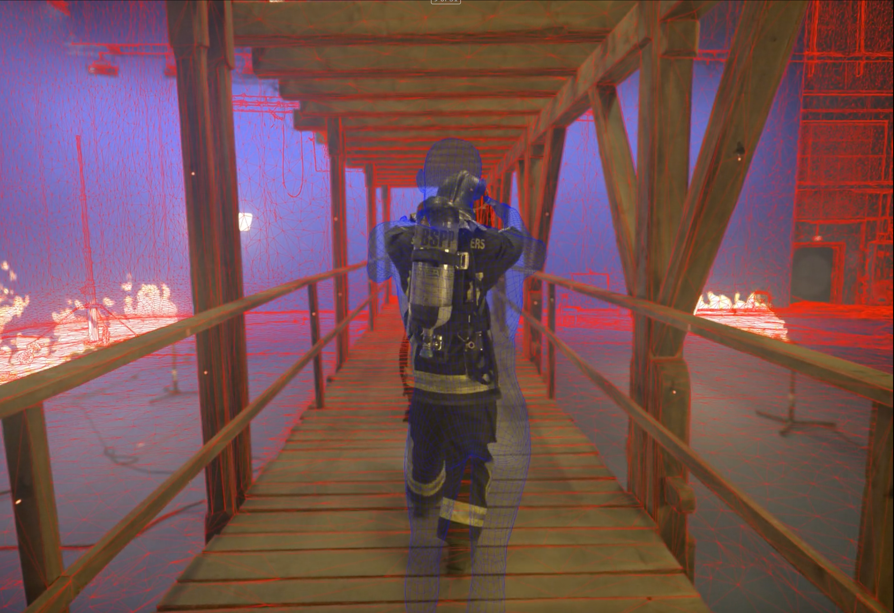 The Yard provided set extensions effects for Netflix's Notre Dame La Part Du Feu amongst other VFX