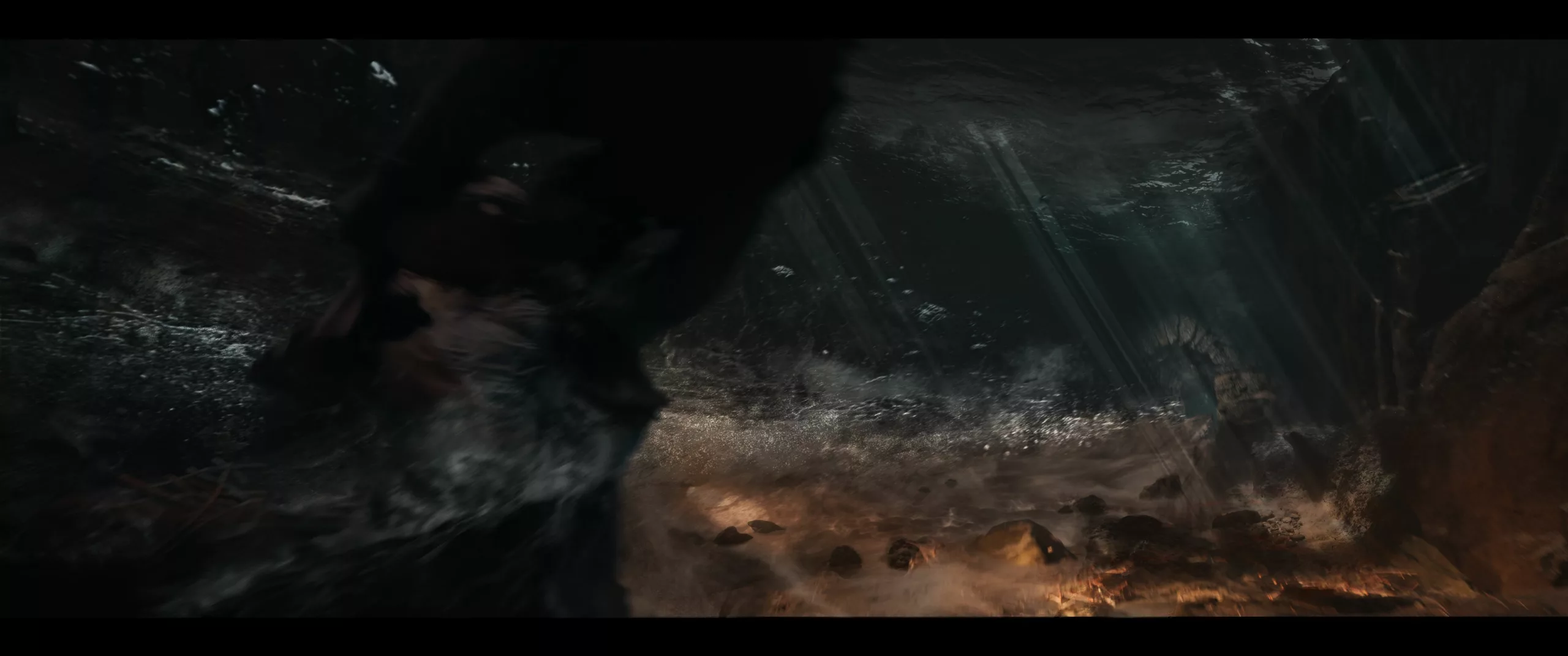 For the Drain sequence of "Indiana Jones and the Dial of Destiny", the France-based VFX studio The Yard developed some visual concepts to define the inner environment of the drain.