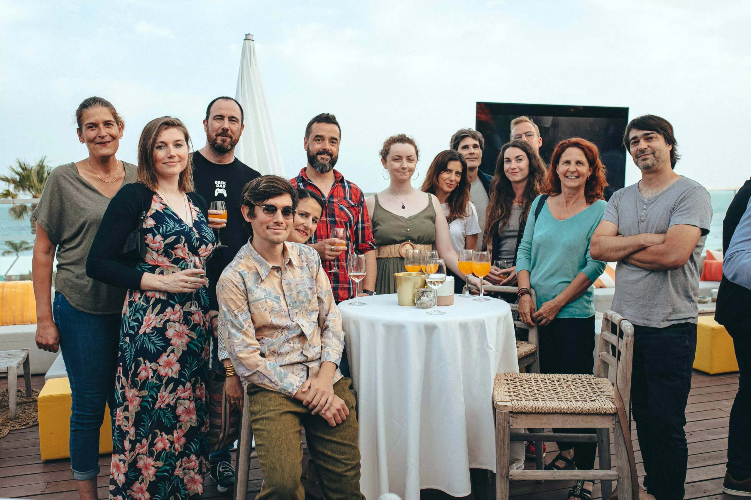 ArtFX School team at the Inauguration party of The Yard VFX in Montpellier