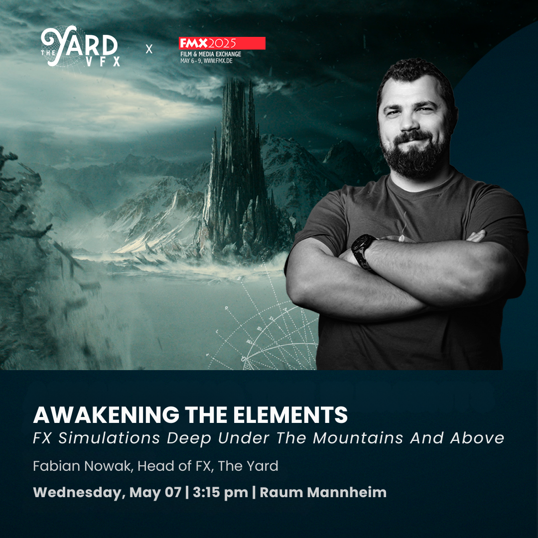 France-based VFX studio The Yard will be presenting its work on "The Rings of Power - Season 2" at FMX 2025 during an exclusive presentation hosted by Fabian Nowak, Head of FX.