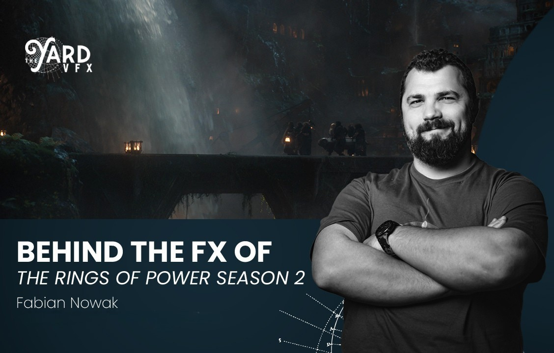 Fabian NOWAK, head of FX at the France-based VFX studio The Yard, hosted a presentation on the FX simulations crafted for The Rings of Power Season 2.