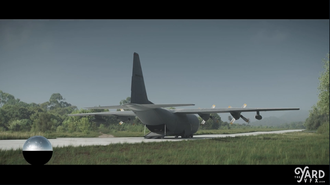 For "The Gray Man", France-based VFX studio designed and animated a full CG plane.