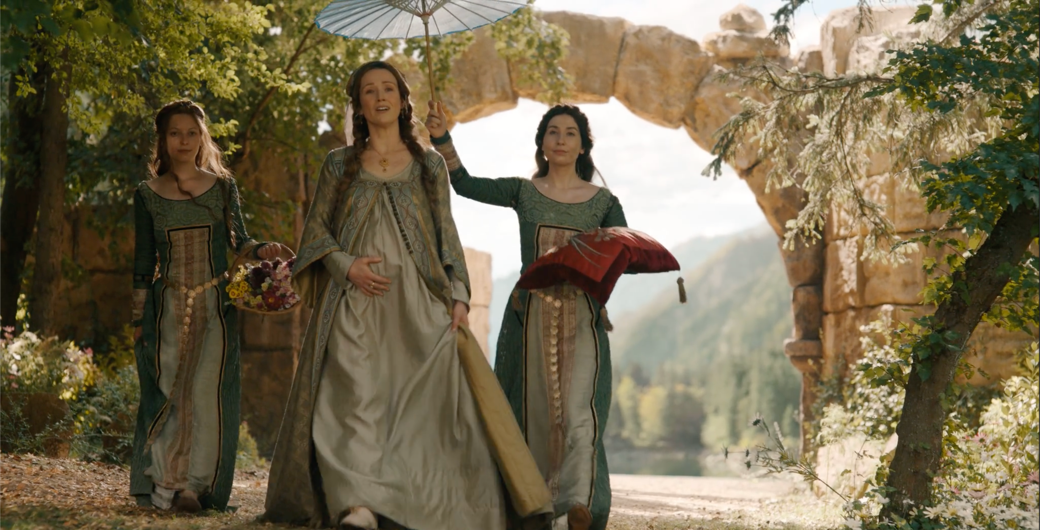 Still frame from The Princess, on which The Yard provided VFX