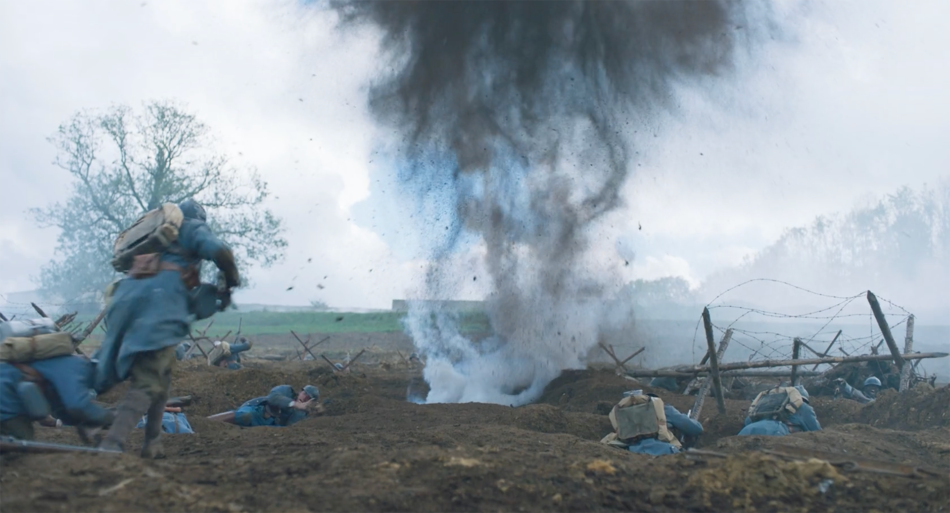 Initial shot for Father and Solider by Mathieu Vadepied