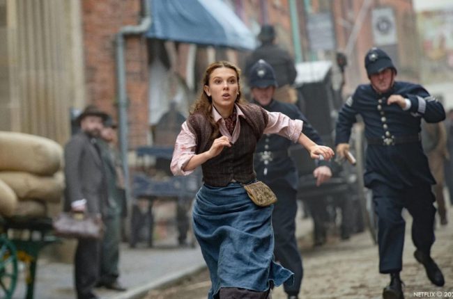 Art of VFX interviews The Yard on their VFX work provided for Enola Holmes 2