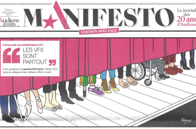 Les VFX sont partout - Trois questions à Laurens Ehrmann, César 2023 dans la catégorie effets visuels