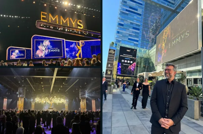 Founder and Creative Director of The Yard, Laurens Ehrmann, attended the 2025 Creative Arts Emmy Awards Ceremony, following his nomination in the Outstanding Special Visual Effects in a Season or a Movie for The Rings of Power - Season 2.