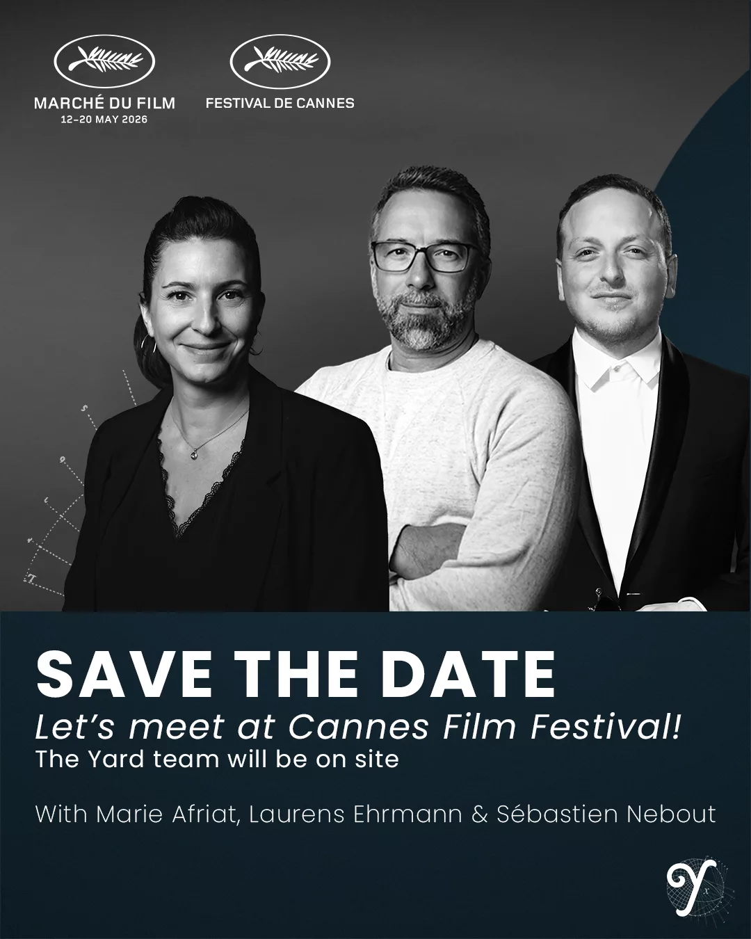 Meet with The Yard's team at Cannes Film Festival as the award-winning France VFX studio will be attending the event onsite, represented by Founder and Creative Director Laurens Ehrmann, Managing Director Marie Afriat and VFX Supervisor Sebastien Nebout.