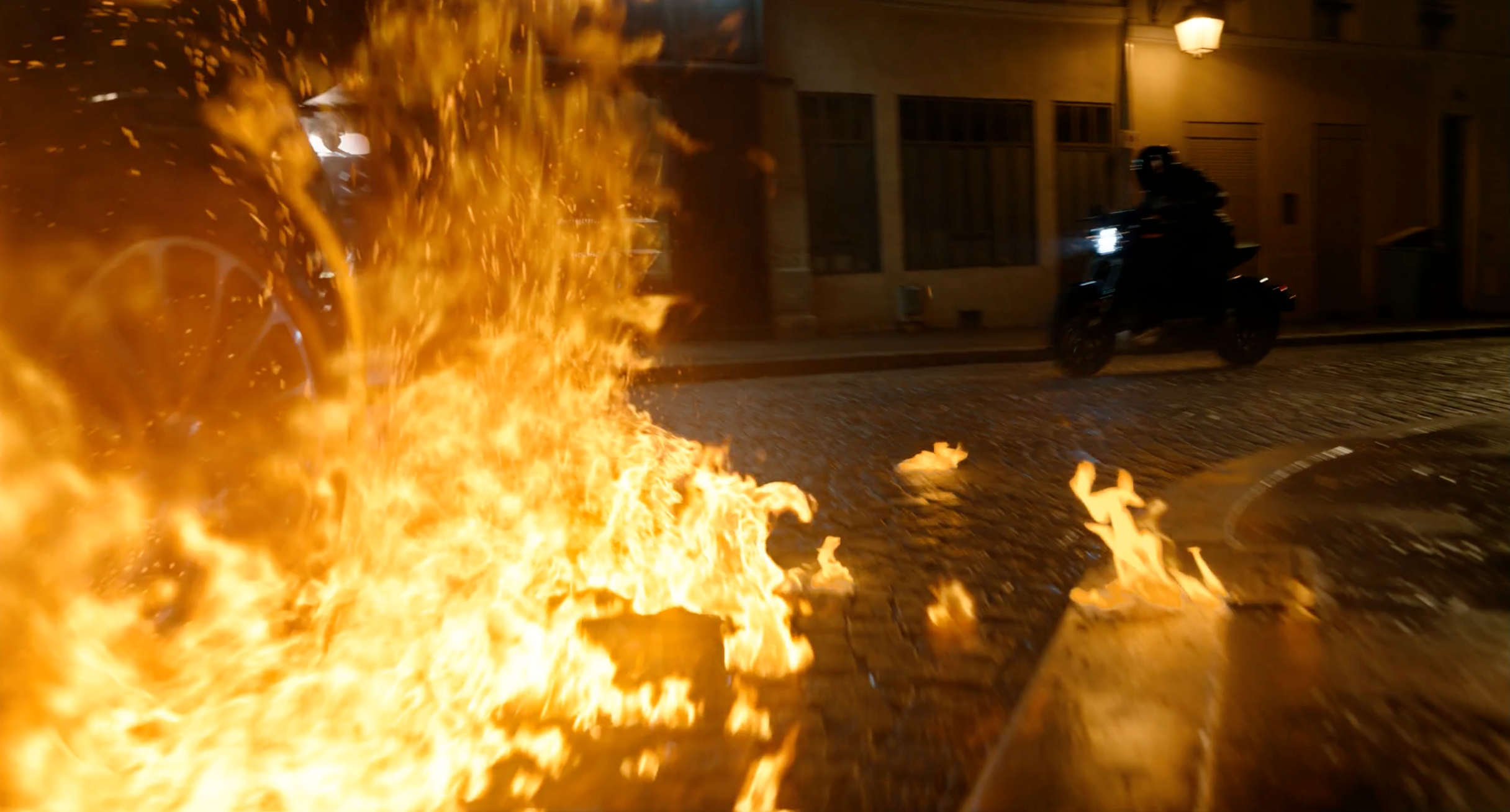 Murder Mystery 2 required the expertise of The Yard VFX in CG fire effects to enhance car explosion shots