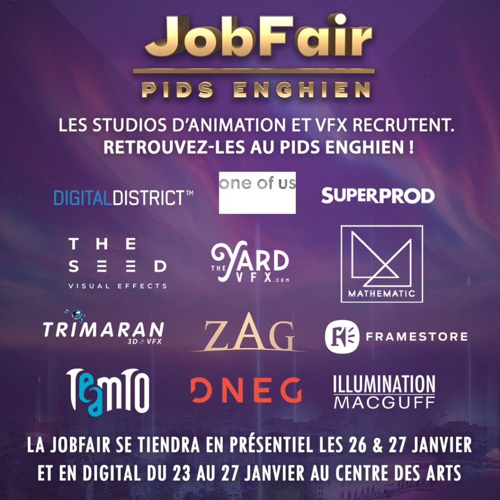 The Yard VFX is a proud partner of PIDS 2023 event in Enghien and will be present on the job fair