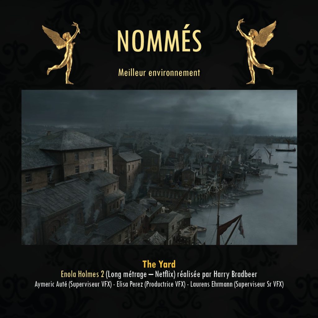 The Yard VFX is nominated for the Best Environment Genie Awards 2023 for its VFX work on Enola Holmes 2