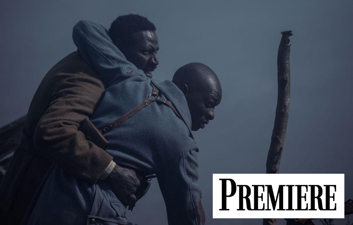 Les comédiens Omar Sy et Alassane Diong dans une scène du film "Tirailleurs" de Mathieu Vadepied. (MARIE-CLÉMENCE DAVID © 2022 - UNITÉ - KOROKORO - GAUMONT - FRANCE 3 CINÉMA - MILLE SOLEILS - SYPOSSIBLE AFRICA) dont les effets spéciaux numériques ont été faits par The Yard VFX.