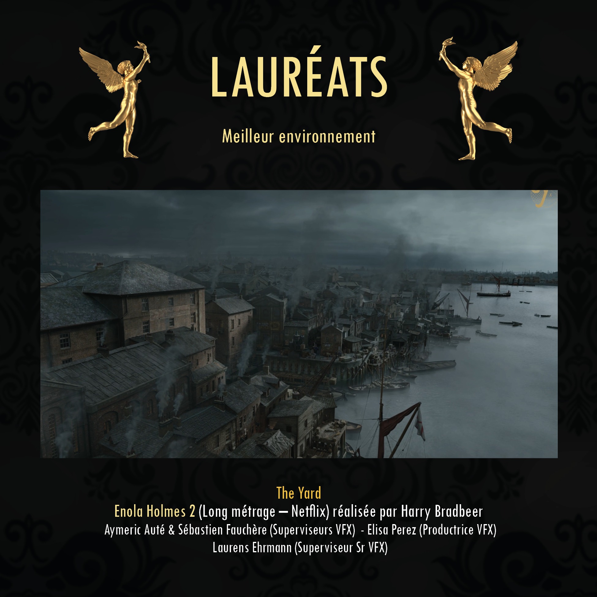 The Yard VFX wins 2023 Genie Awards for Best Environment on Enola Holmes 2