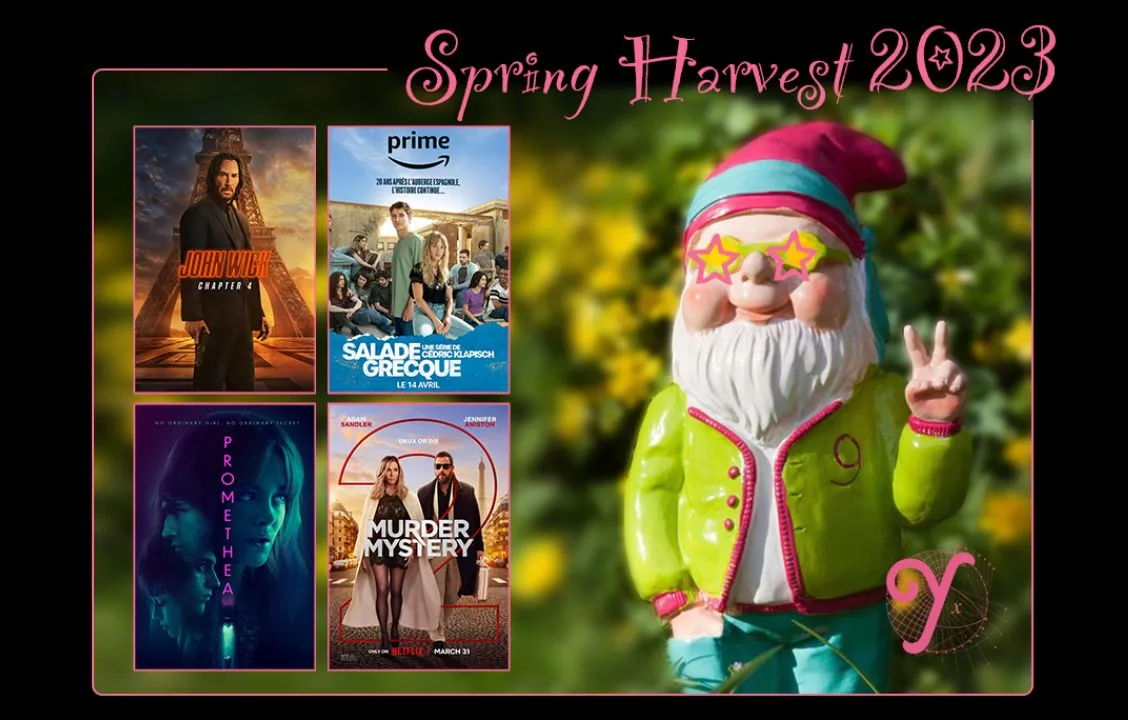 Catch up on the films and series released in Spring 2023, for which The Yard provided VFX works : John Wick Chapter 4, Greek Salad, Promethea, Murder Mystery 2