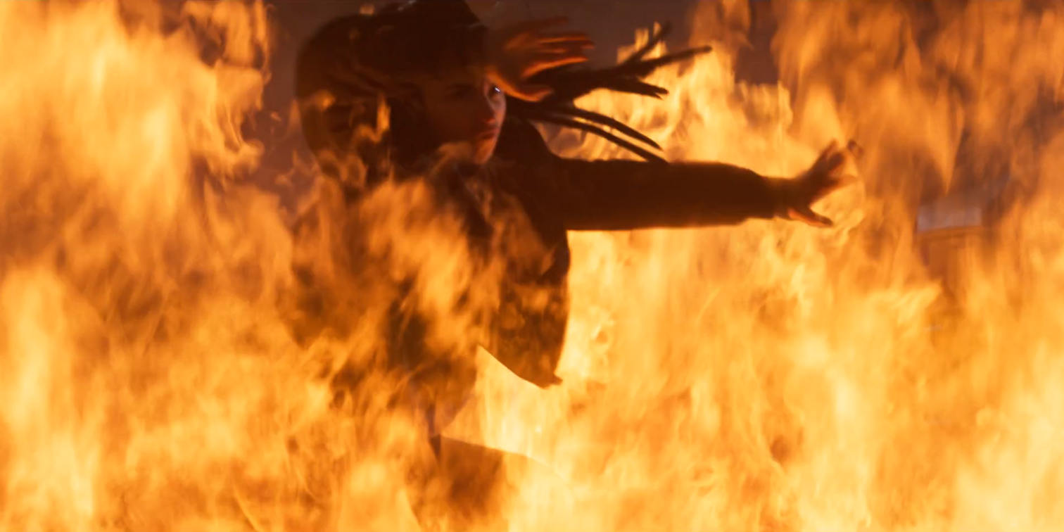 CG Fire on Les Amateurs, series streaming on Disney Plus with VFX by The Yard VFX