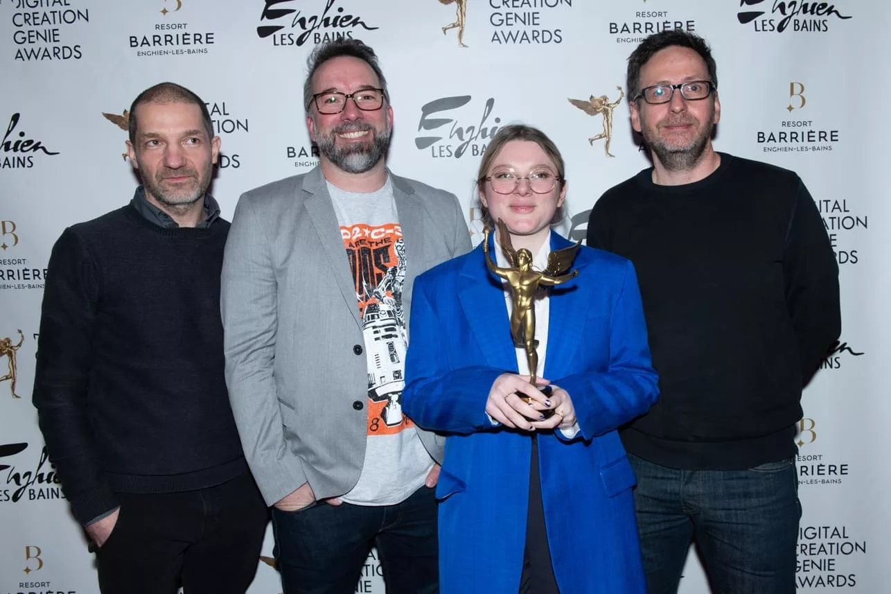 The Yard receives the 2023 Genie Award for Best Environment for their work on Enola Holmes 2.