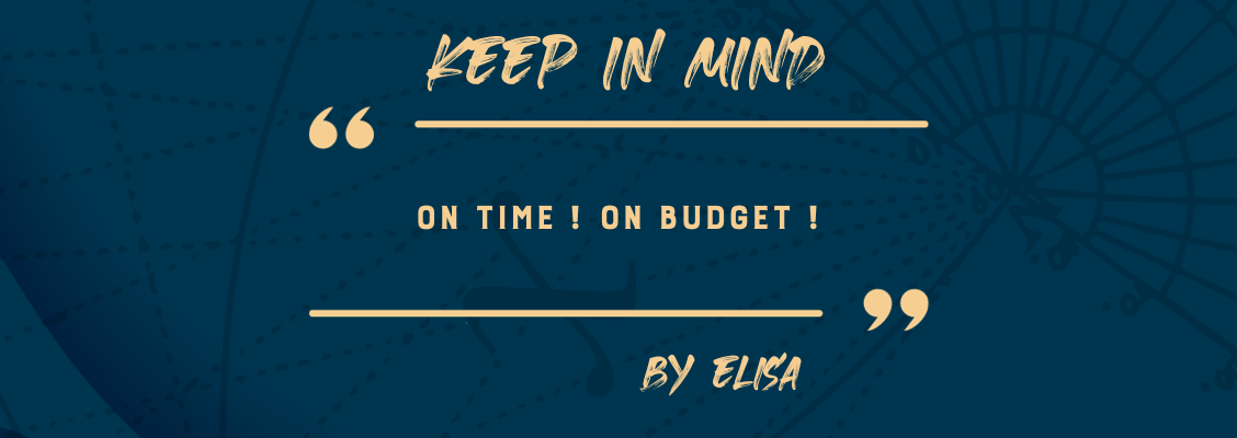According to Elisa Perez, VFX Producer at The Yard, every producer should keep in mind to be on time and on budget.