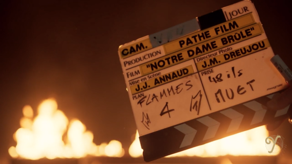 The Yard provided VFX for Jean-Jacques Annaud's Notre Dame on Fire, including fire effects in CG. The VFX work on this film was awarded the 2023 Cesar for Best Visual Effects.