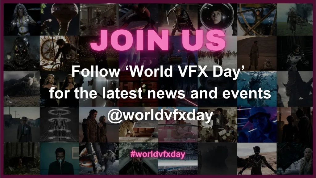 Join The Yard and more than 160 VFX companies to celebrate the very first World VFX Day on December 8th.