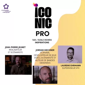 ICONIC-PRO-Roundtable Join ICONIC 2023 to listen to Laurens Ehrmann, CEO of The Yard VFX, talking about his sources of inspiration and the future of storytelling.