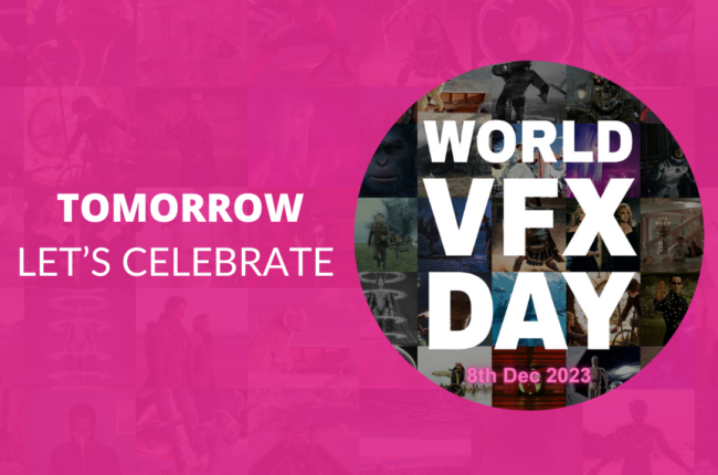 Join The Yard in celebrating the first-ever World VFX Day on December 8th.
