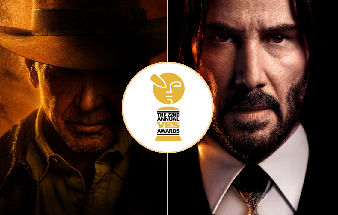 'Indiana Jones and The Dial of Destiny' and 'John Wick : Chapter 4', both featuring The Yard VFX work, are nominated in various categories of 2024 VES Awards.