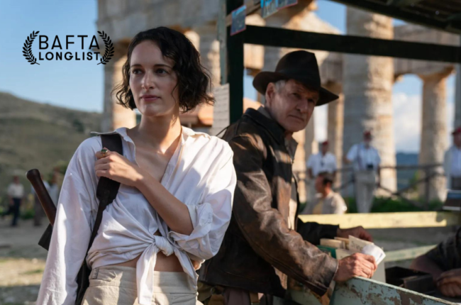 'Indiana Jones and the Dial of Destiny', for which the teams at The Yard provided 110 VFX shots, is longlisted for 2024 BAFTA's Best Special Visual Effects award.