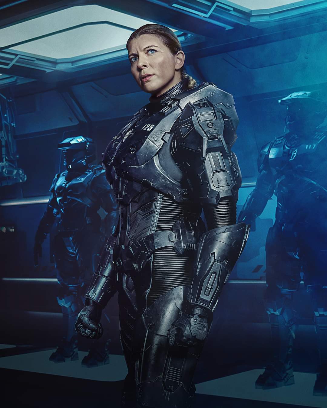 Spartan Kai-125 is one of the characters of 'Halo-Season 2', soon streaming on Paramount + and featuring The Yard's VFX.