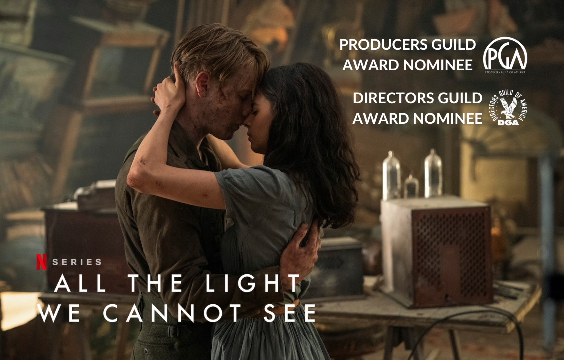 Director Shawn Levy and the production team of Netflix's 'All The Light We Cannot See' are respectively nominted to DGA and PGA Awards 2024.