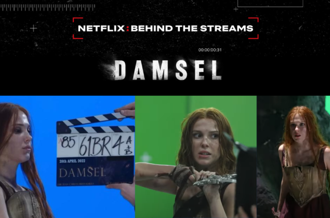 Discover exclusive behind-the-scenes footage of 'Damsel', Netflix's upcoming feature film, for which the French VFX studio provided VFX work.