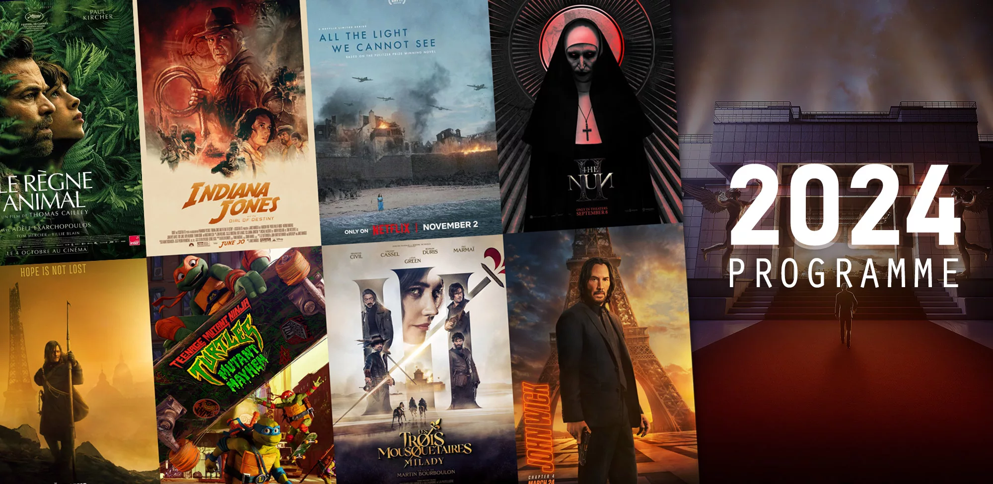 At 2024 PIDS Enghien, three projects on which The Yard have provided VFX will be presented : the Netflix's limited series "All The Light We Cannot See", and feature films "Indiana Jones and the Dial of Destiny" as well as "John Wick : Chapter 4"