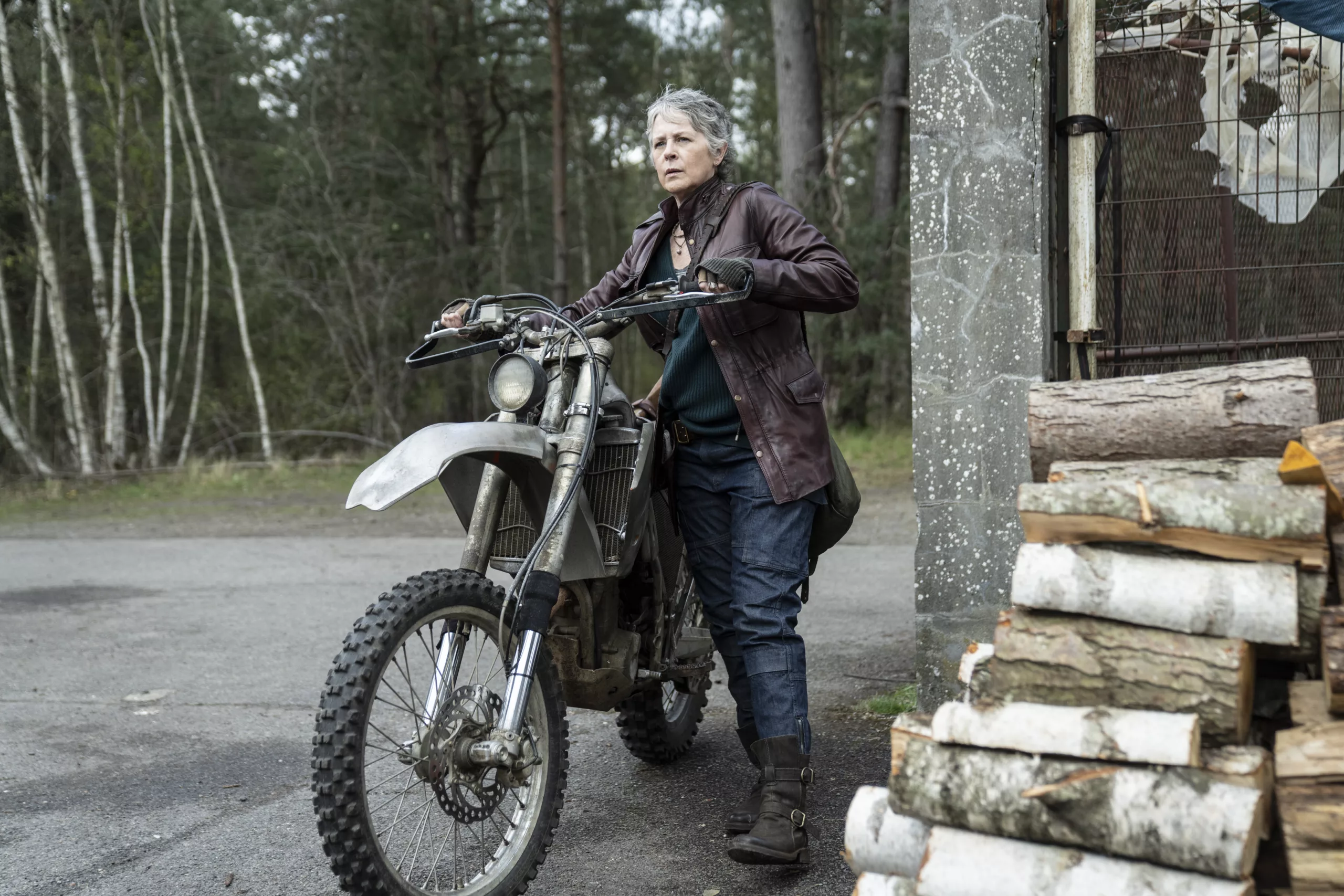 Melissa McBride as Carol Peletier in 'The Walking Dead: Daryl Dixon' Season 2 AMC Networks
