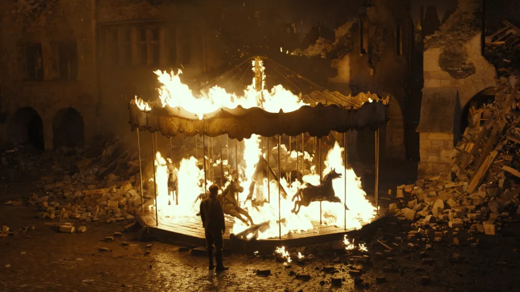 France VFX studio The Yard worked on 334 VFX shots for "All The Light We Cannot See", providing extensive DMP, FX and CGI environment work.