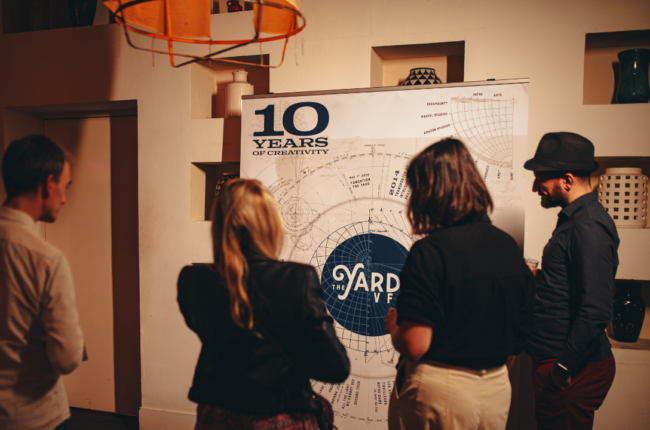 The Yard is the place where projects and talent grow.