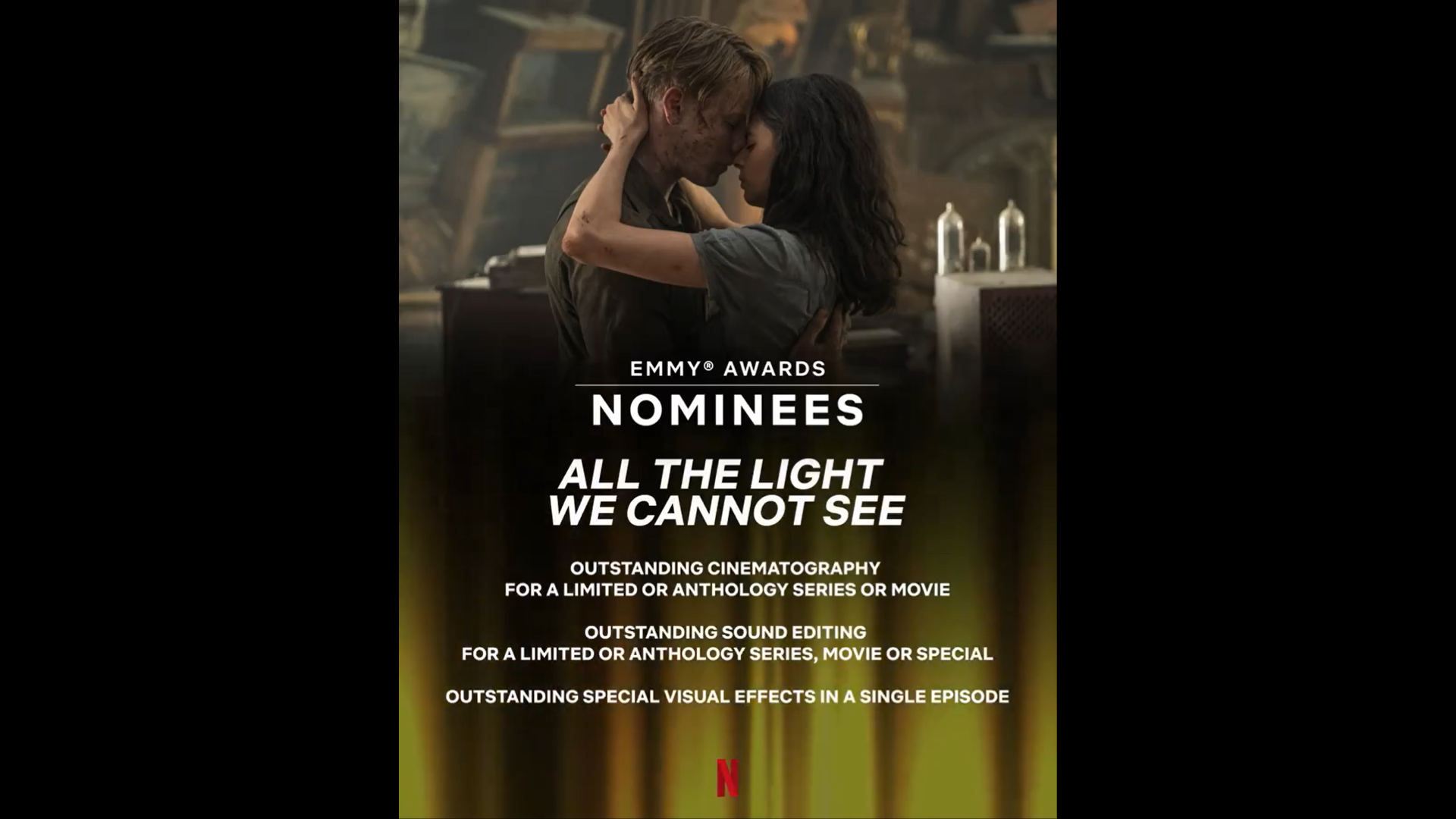 "All The Light We Cannot See" receives four 2024 Emmys nominations including one in "Oustanding Special Visual Effects in a Single Episode, for which Harry Bardak, Head of VFX at France-based studio The Yard, is part of the nominees.