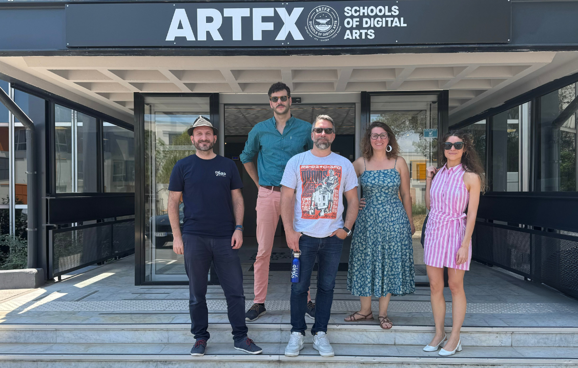 The France VFX studio The Yard participated in the 2024 graduation jury and job dating day of the famous VFX school ArtFX.