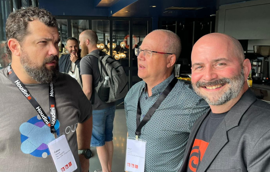 Fabian Nowak, Head of FX and Harry Bardak, Head of VFX of France-based VFX studio The Yard, were invited to attend the exclusive presentation of the launch of Houdini 20.5 in Paris by SideFX