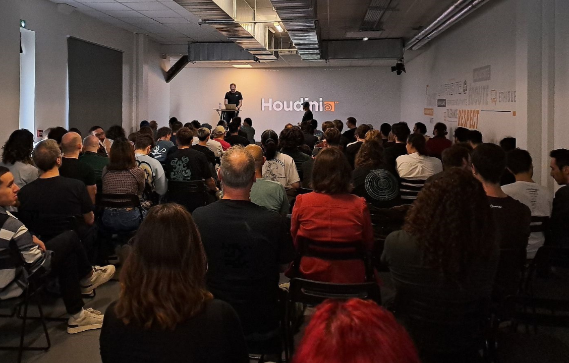 Houdini HIVE 2024 event in Paris gathered industry professionals including France VFX studio The Yard.
