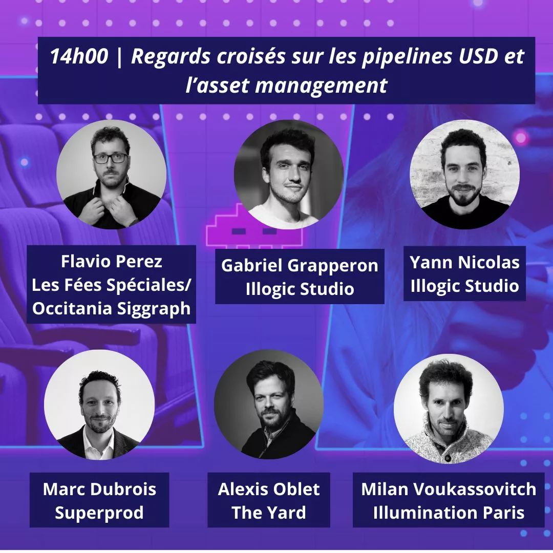 Alexis Oblet, CTO of the France VFX studio The Yard, will be participating to a panel discussion about the integration and use of USD in pipeline and asset management with representattives from famous studios Illogic Stuio, Superprod and Illumination Paris, moderated by Montpellier ACM Siggraph Chapter.